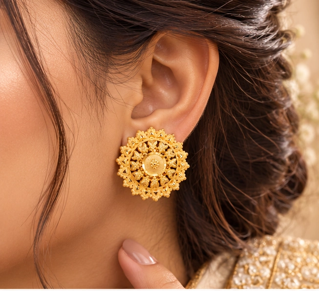 Royal Earring 001 - Earring jewellery