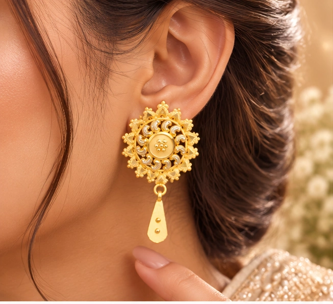 Royal Earring 003 - Earring jewellery