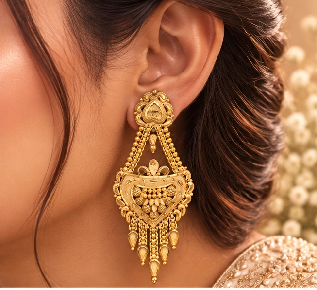 Royal Earring 004 - Earring jewellery