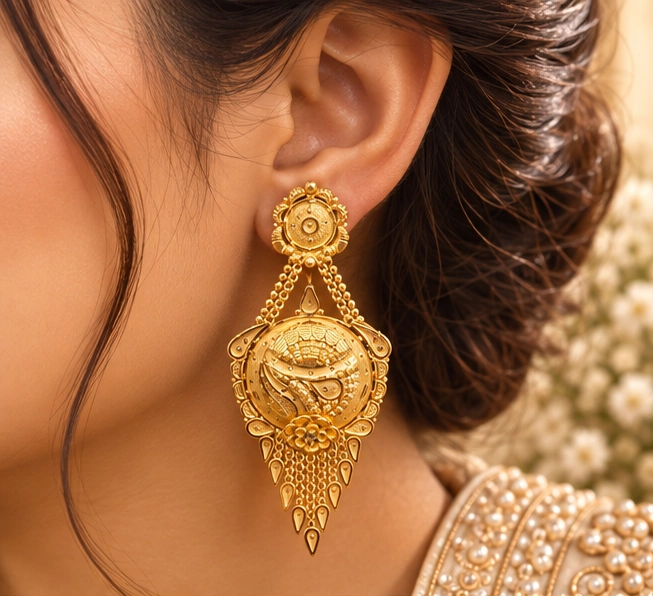 Royal Earring 005 - Earring jewellery