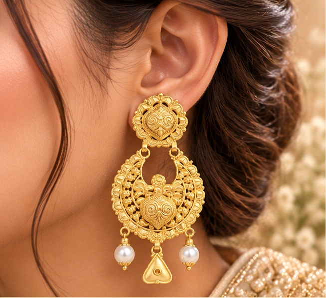 Royal Earring 006 - Earring jewellery