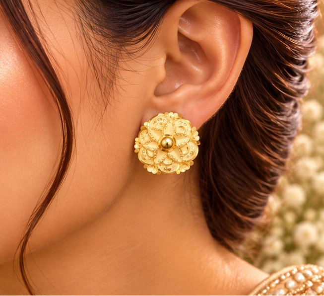 Royal Earring 011 - Earring jewellery