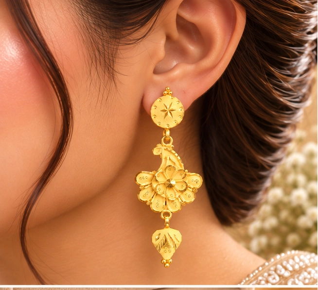 Royal Earring 015 - Earring jewellery