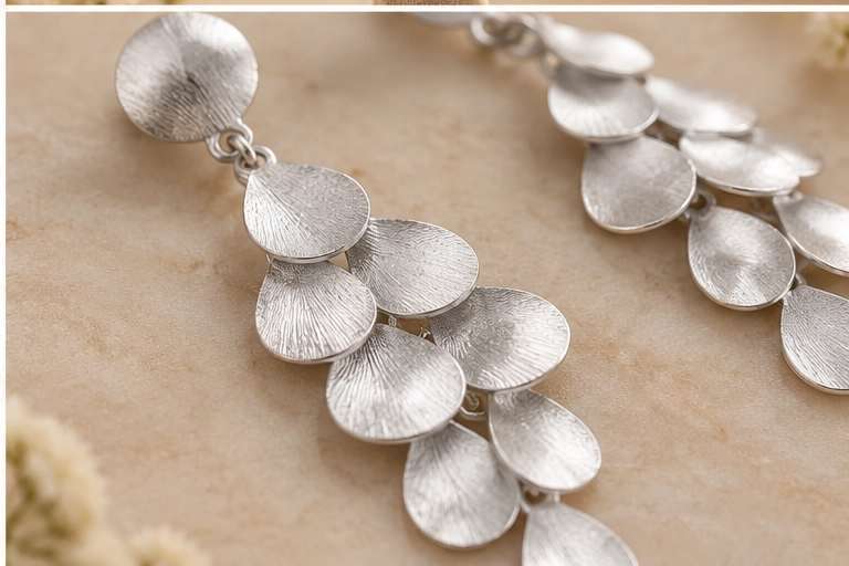 RKJ Silver Earrings 001 view 4